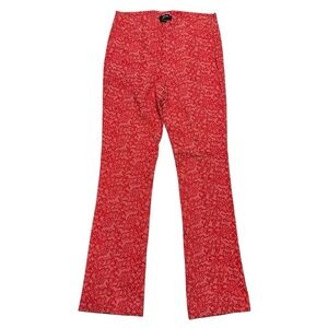 Eric Signature Women’s Coral Lace Flare Pants Size 8
